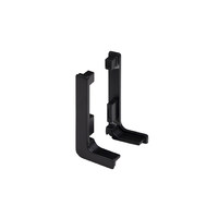 Комплект L-образных заглушек к профилю GOLA, черный (тип 3) AKS  67684