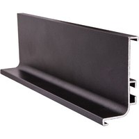 Профиль алюминиевый GOLA L-образный 5,5м, черный, (тип 3) AKS  60965 (нов.код 118124)