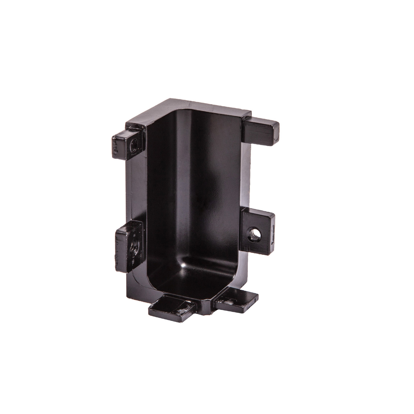 Уголок внутренний L-образный к профилю GOLA, черный (тип 3) AKS 67687