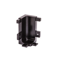 Уголок внутренний L-образный к профилю GOLA, черный (тип 3) AKS 67687