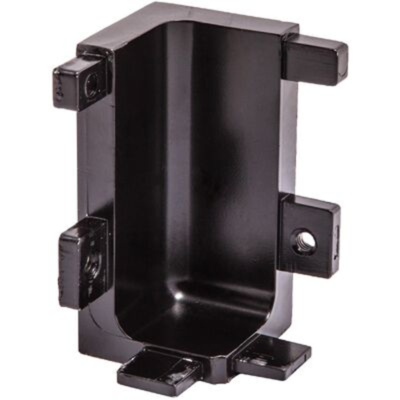 Уголок внутренний L-образный к профилю GOLA, черный (тип 3) AKS 67687