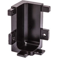 Уголок внутренний L-образный к профилю GOLA, черный (тип 3) AKS 67687