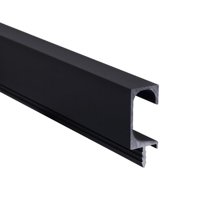 Ручка профиль С-образная 4 м черная матовая AKS 75975