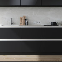 Профиль алюминиевый GOLA L-образный 5,5м, брашированное золото, (тип 3) AKS 85119