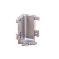 Уголок внутренний L-образный к профилю GOLA, белый матовый (аналог 67686) (тип 3) AKS 109166