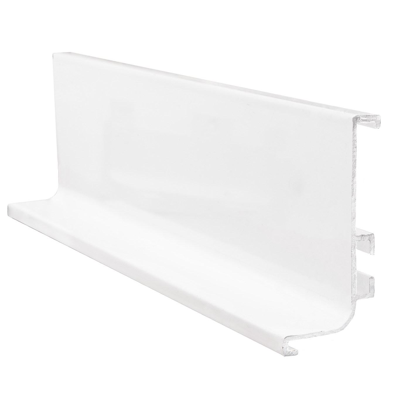 Профиль алюминиевый GOLA L-образный 5,5м, белый матовый, (тип 3) (аналог 60420) AKS 108242