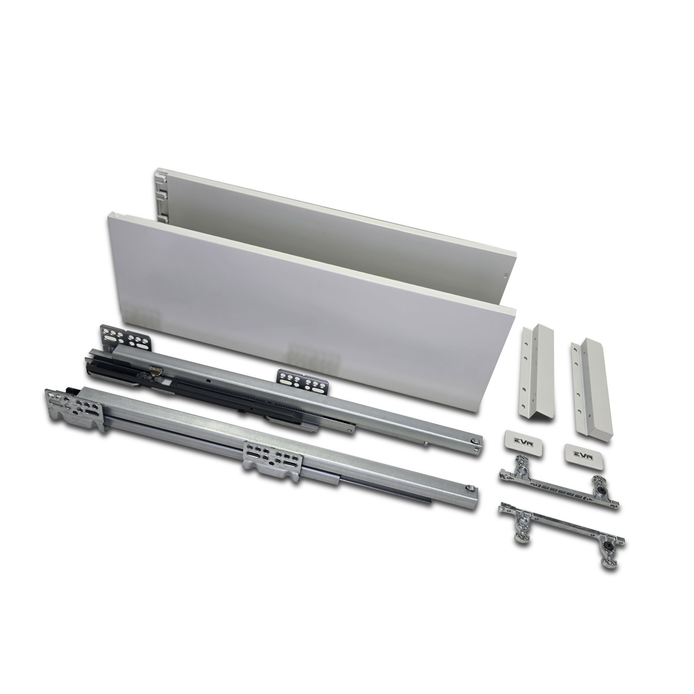 SlimBox EVA 167*500мм, с доводчиком, белый (уп1 шт) 3244