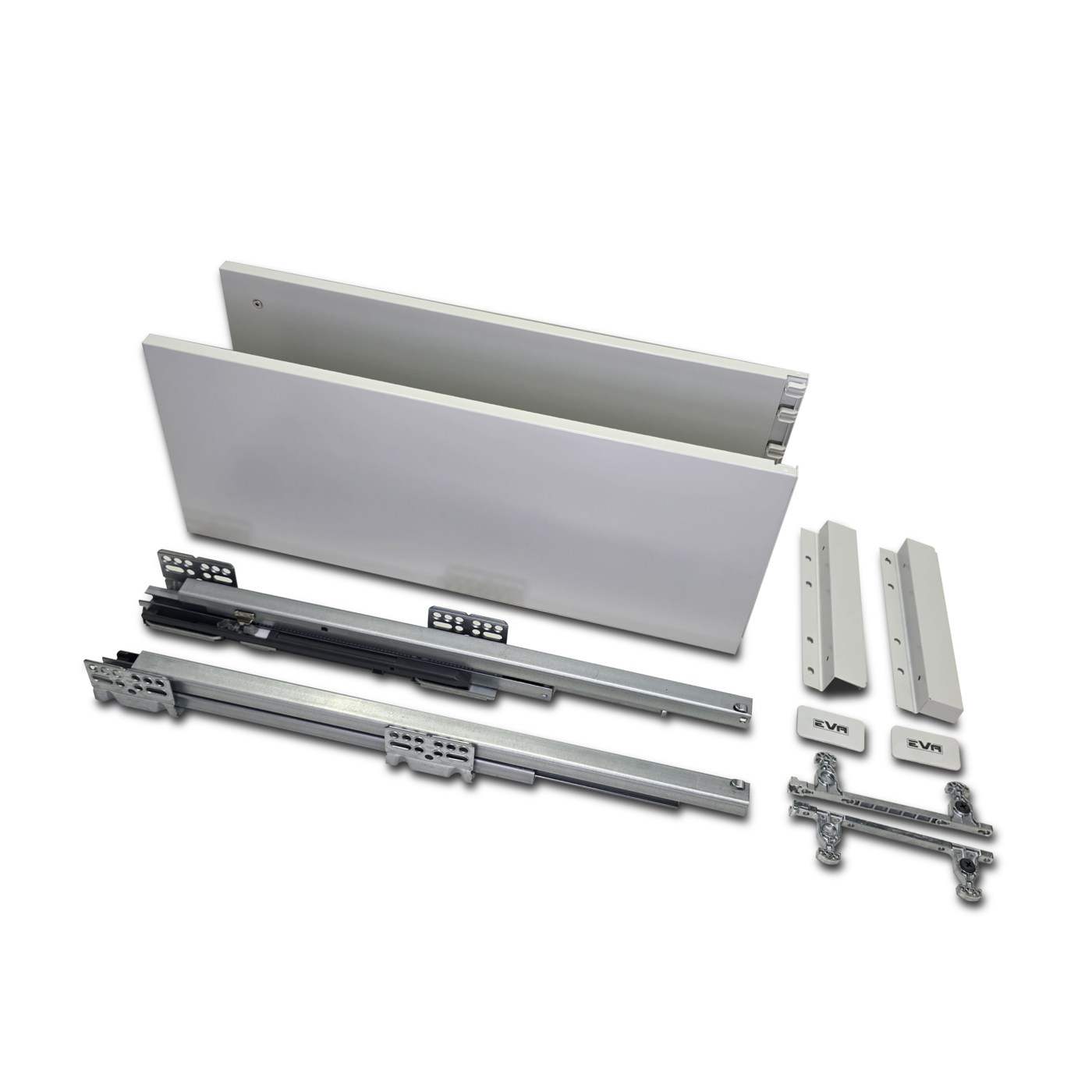 SlimBox EVA 199*500мм, с доводчиком, белый (уп1 шт) 3235