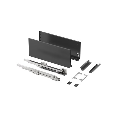 SlimBox EVA 84*450мм, с доводчиком, графит (уп1 шт) 3238