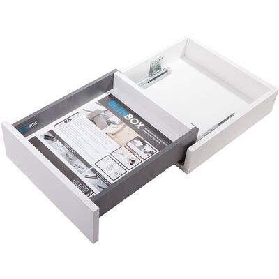 Slimbox 128*400 белый AKS 50807