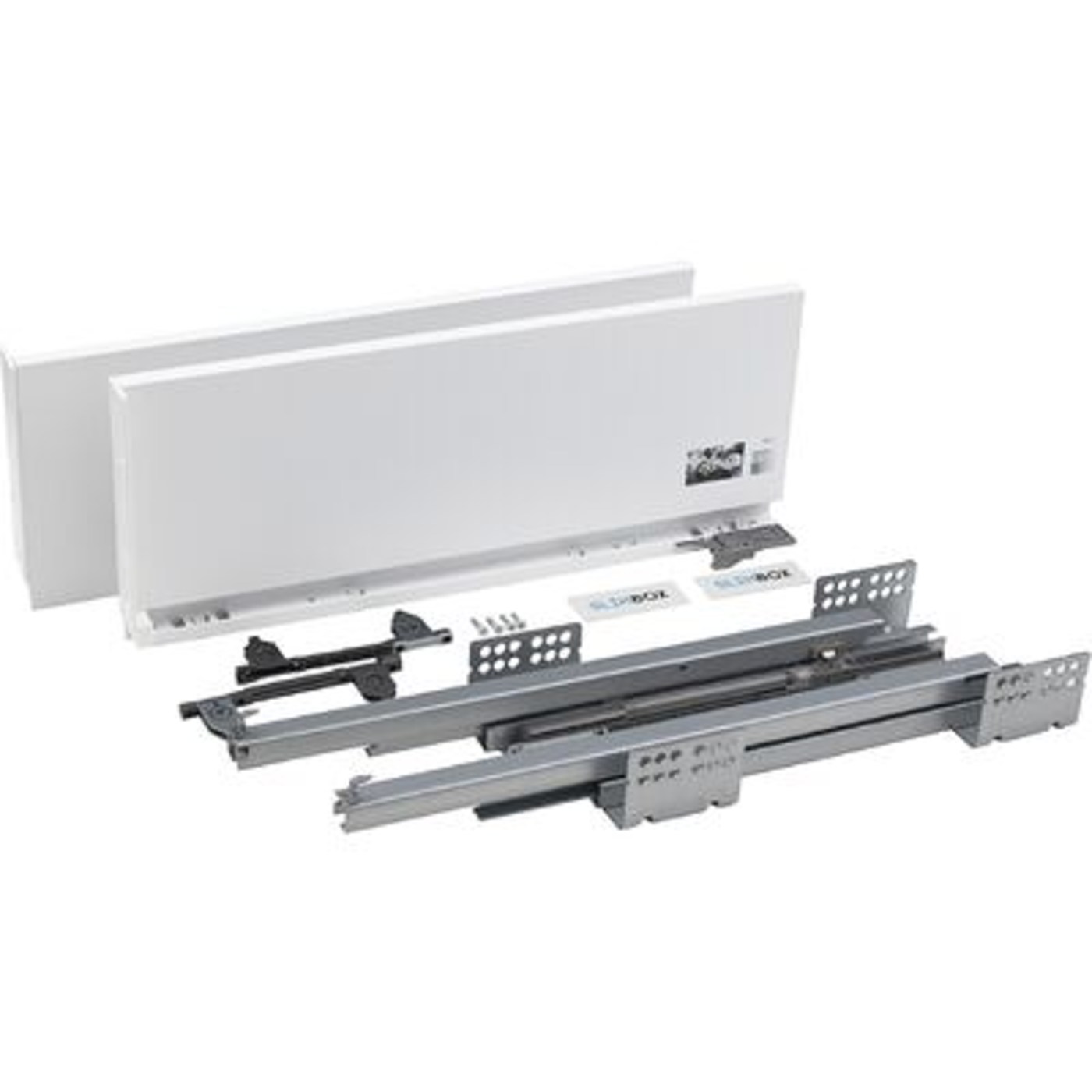 Slimbox 90*350 белый AKS 50800