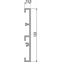 Передний фасад для внутрен. ящика SLIMBOX, L-1100, графит 64616 (снят с пр-ва)
