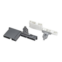 Фасадный крепеж для внутреннего низкого ящика SLIMBOX, графит AKS 64612