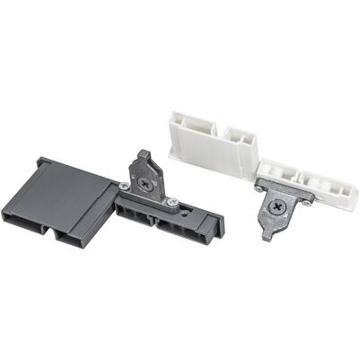 Фасадный крепеж для внутреннего низкого ящика SLIMBOX, графит AKS 64612