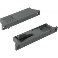 Ручка с поводком 8,5мм для внутренних ящиков, серая AKS  86628