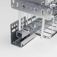 Корзина Карго 20/2 с направляющей скр.монтажа с доводчиком,крепл.боковое/левое,хром NORWIG AKS 85990