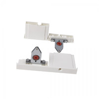 Фасадный крепеж для внутреннего ящика (низкого) Белый AKS 102701