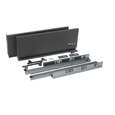 Slimbox 175*500 (высокий) push to open графит AKS 57012