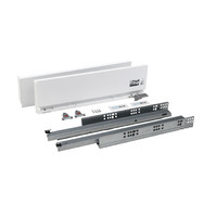 Slimbox 128*500 белый PUSH TO OPEN ДСП 16мм AKS 57003