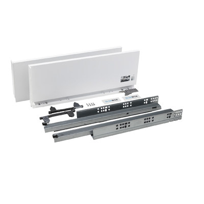 Slimbox 175*500 белый PUSH TO OPEN ДСП 16мм AKS 57011
