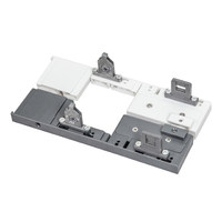 Фасадный крепеж внутреннего высокого ящика Slimbox белый с релингом на фасаде AKS 64613