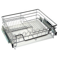 Корзина-сушка кух. W600мм, высота шар. направл.45мм, с доводчиком BS600/45S ПАРТНЕР (1)