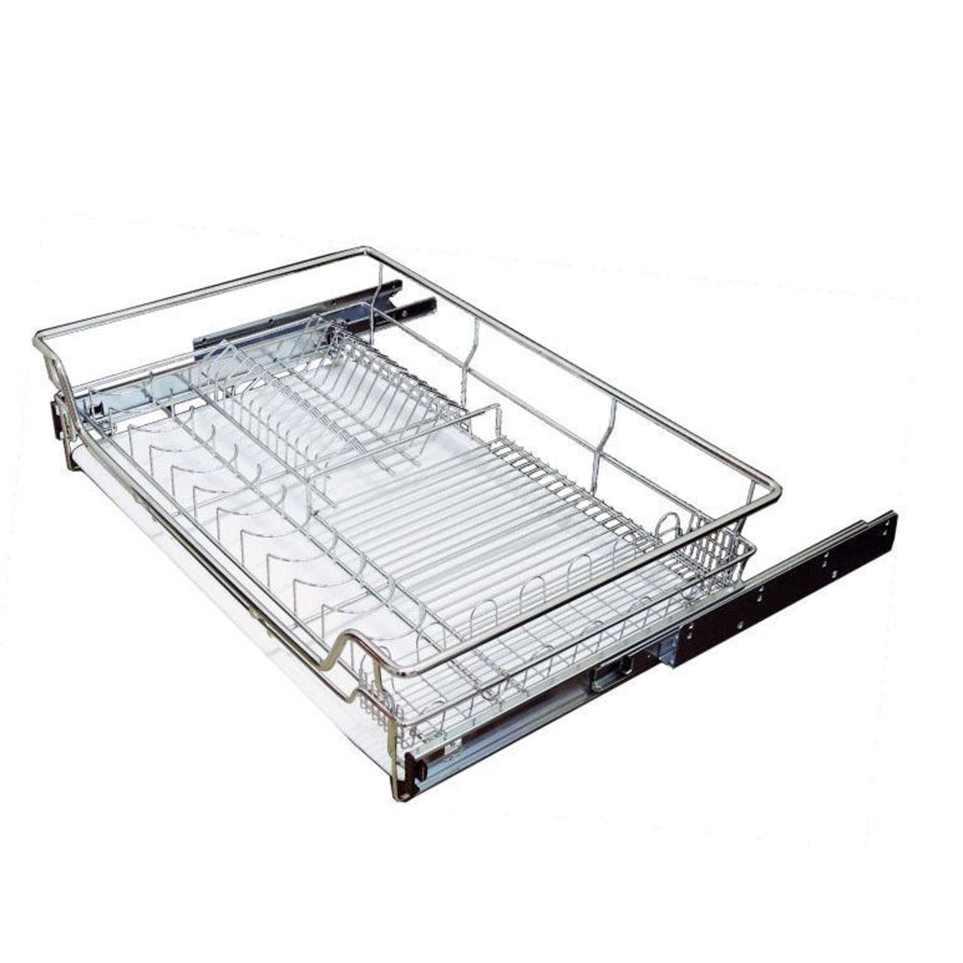 Корзина-сушка кух. W800мм, высота шар. направл.45мм, с доводчиком BS800/45S ПАРТНЕР (1)