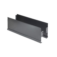 Боковина QType AKS L-450 графит высокий H149 левая+правая AKS 88581