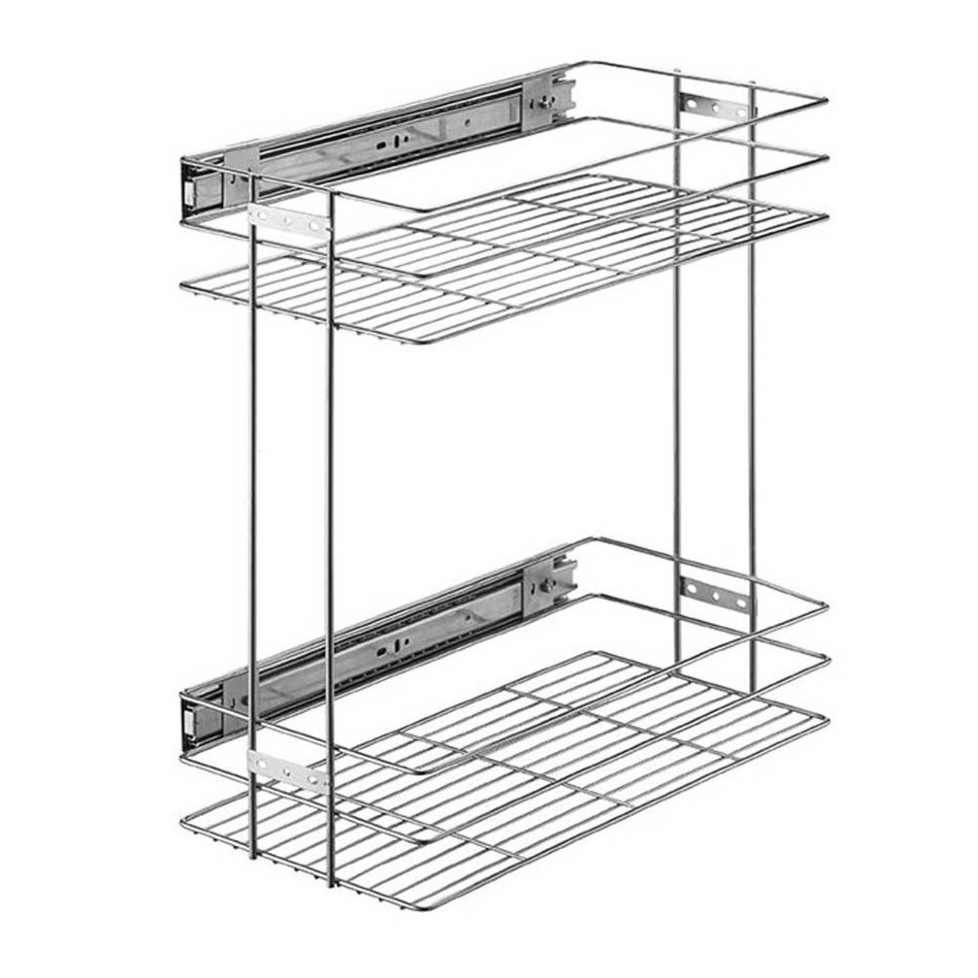 Корзина кух. W300мм, шар. направл.45мм с доводчиком BK300/45S ПАРТНЕР (1)