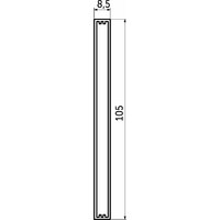 Делитель поперечный для SLIMBOX, L-2000, графит AKS 66199