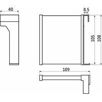 Делитель продольный для SLIMBOX, графит AKS 66201