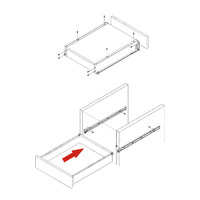 Металбокс 150/500 белый AKS 22307