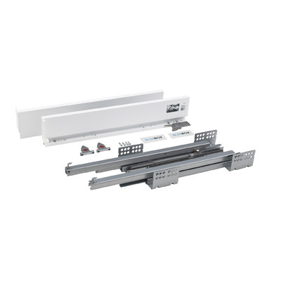 Slimbox 90*300 (низкий) с доводчиком белый AKS 83088