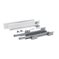 Slimbox 90*300 (низкий) с доводчиком белый AKS 83088