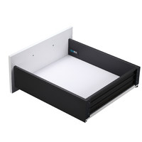 Slimbox 128*500 графит PUSH TO OPEN ДСП 16мм AKS 57004