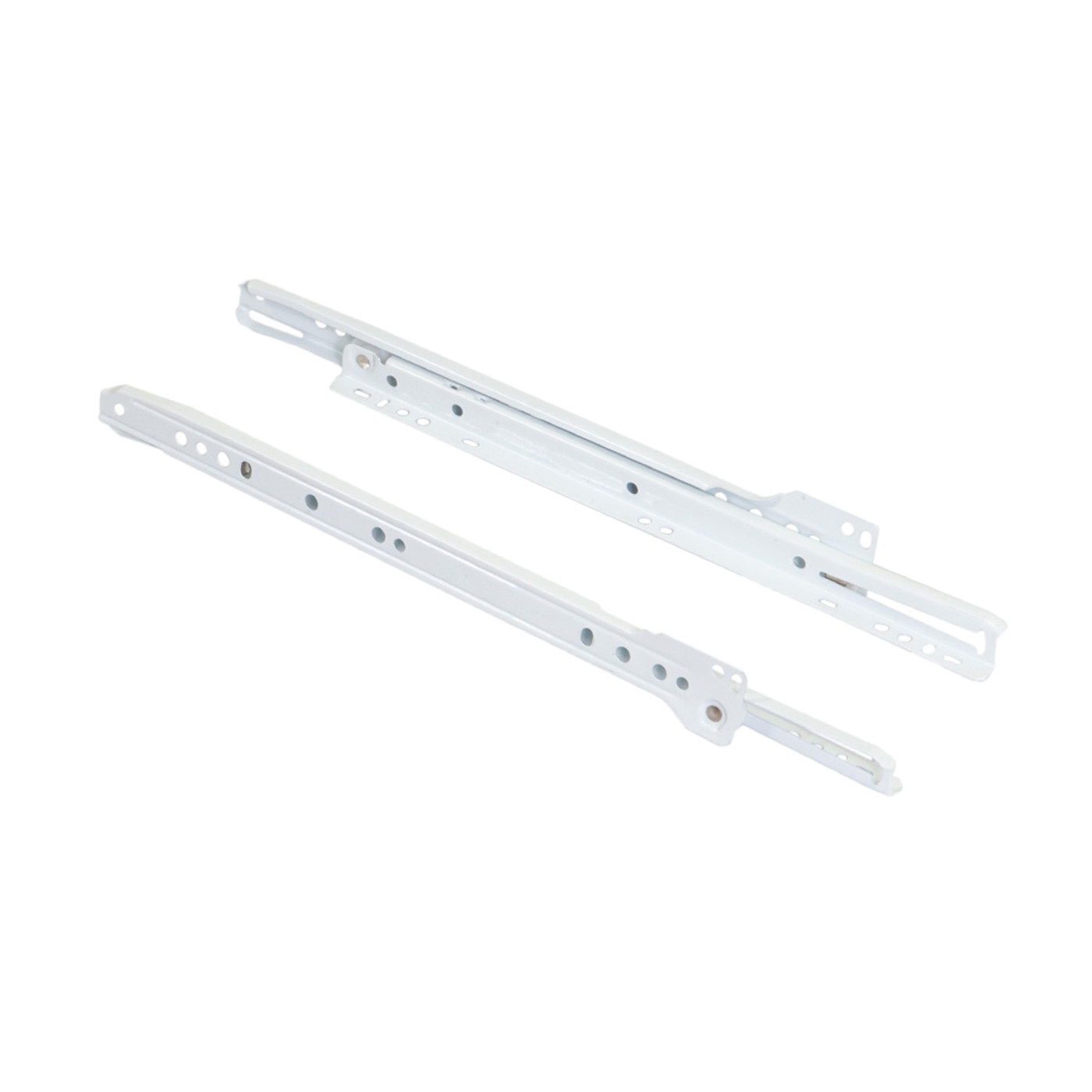 Направляющая роликовая L-400, 1мм, белая AKS 28937