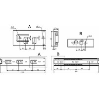 Направляющая шариковая h45 L-250, BD AKS 61411