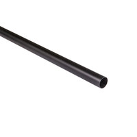 Труба релинговая d16 L-1000 черный AKS 62992