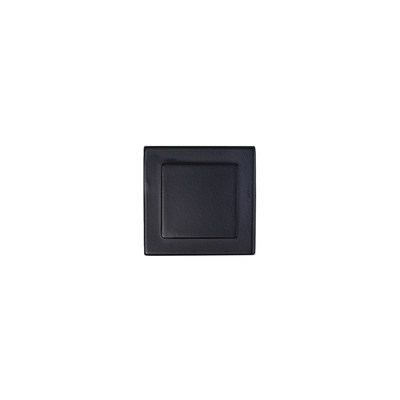Ручка мебельная кнопка мет. SQUARE черный матовый AKS 95686