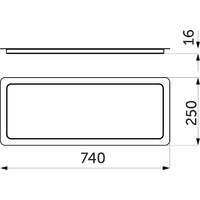 Направляющие шариковые узкие МФ L400*35 полного выдвижения