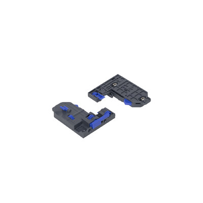 Направл. скрытого монтажа L-450 с доводч. полн.выдв.3D до 19 мм AKS 113647 (стар.код 53595)