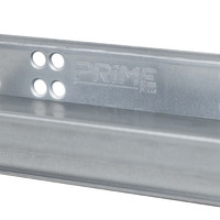 Направл. скрытого монтажа L-450 с доводч. полн.выдв.3D до 19 мм AKS 113647 (стар.код 53595)