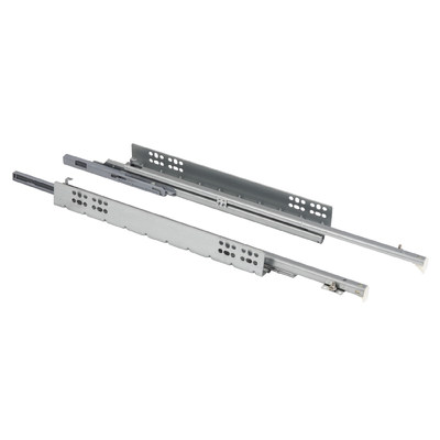 Направляющая Q Type скрыт.монтаж L-450 доводчик ДСП16mm, насадной монтаж, левая+правая AKS 87899