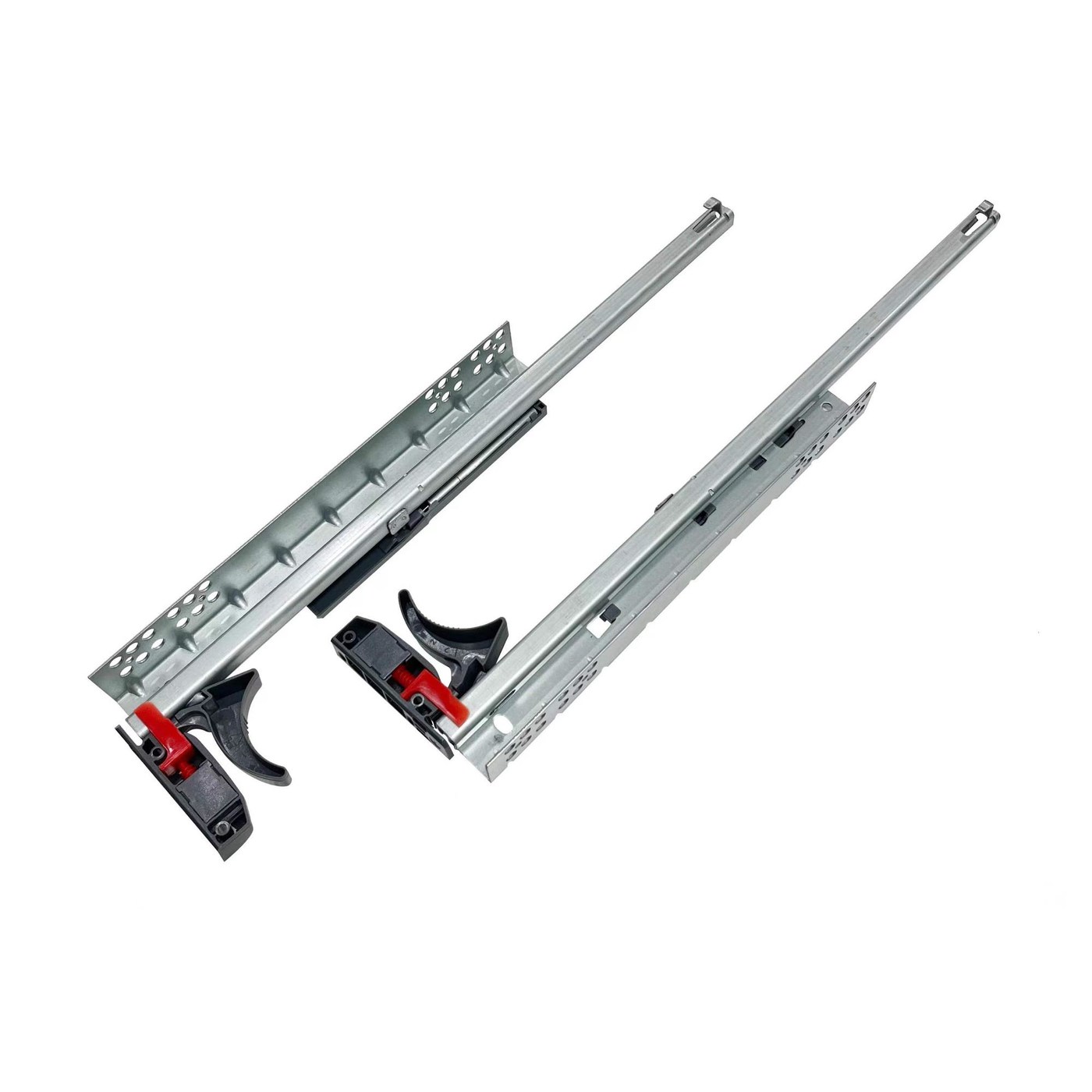 Направляющие ск. монтажа EVA Quadro част. выдвижения с дов. с фиксатором 400мм (уп10 шт) 00-00003925