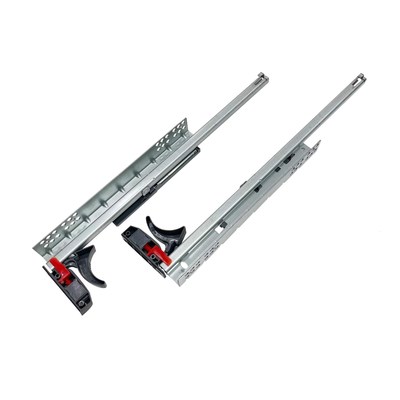 Направляющие ск. монтажа EVA Quadro част. выдвижения с дов. с фиксатором 500мм (уп10 шт) 00-00003927