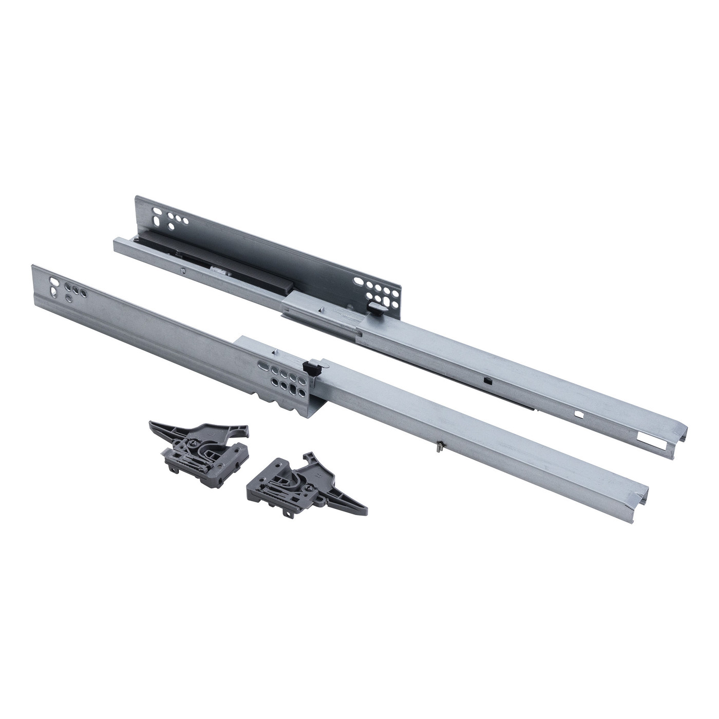 Направл. скрытого монтажа L-450 полного выдвижения Push to open (Slimbox) AKS  56967