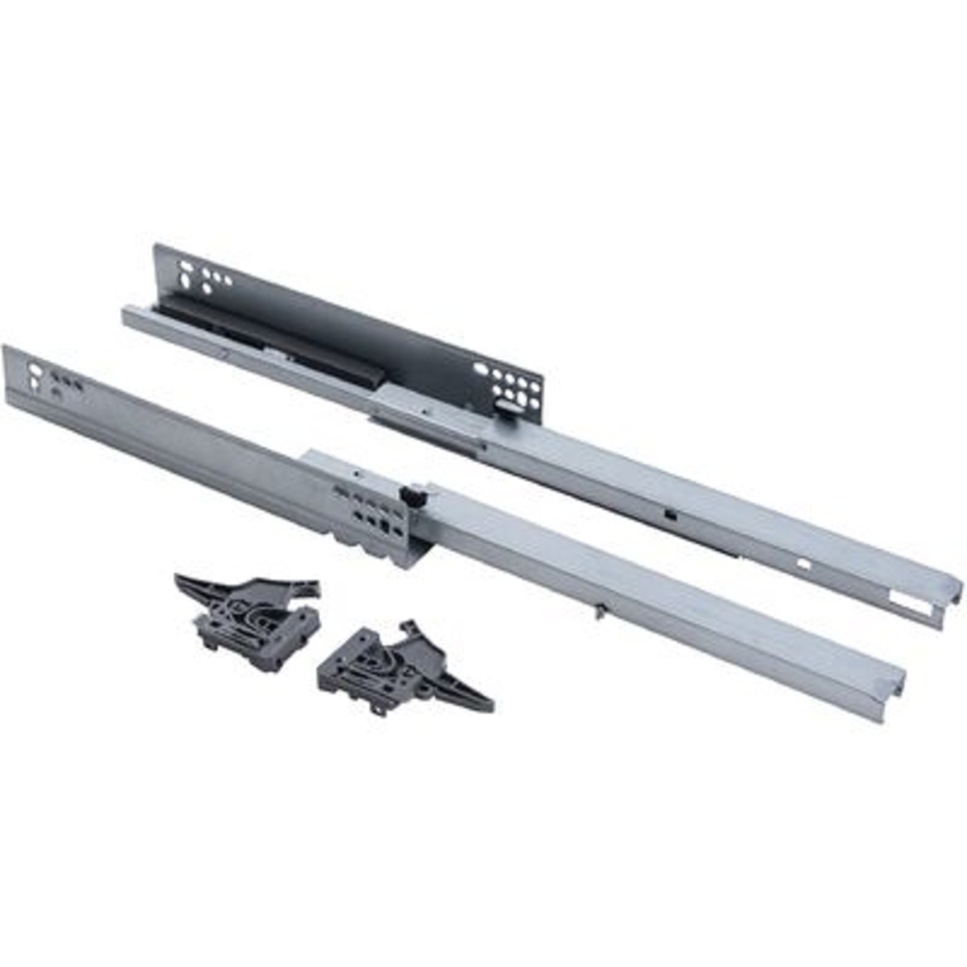 Направл. скрытого монтажа L-450 полного выдвижения Push to open (Slimbox) AKS  56967