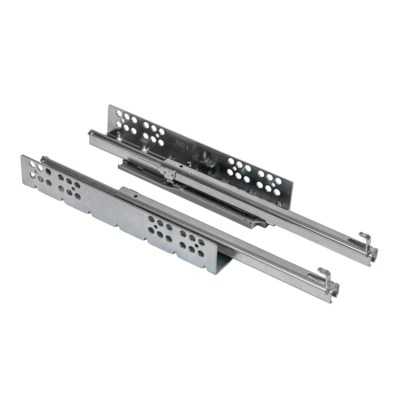 Направл. скрытого монтажа L-450 неполного выдвижения с доводчиком, правая, до 25кг, AKS  66611