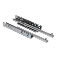 Направл. скрытого монтажа L-450 неполного выдвижения с доводчиком, правая, до 25кг, AKS  66611