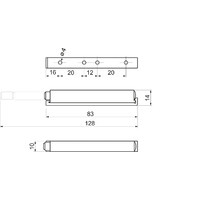 Механизм push to open с магнитным наконечником, ТИП B, серый AKS  70787